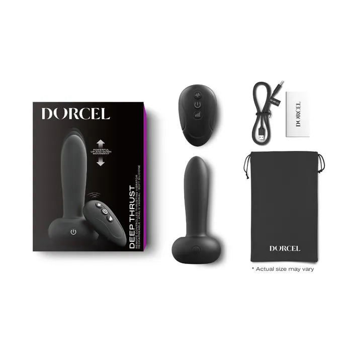Deep Thrust Remote Controlled Thrusting Anal & Vaginal Vibrator