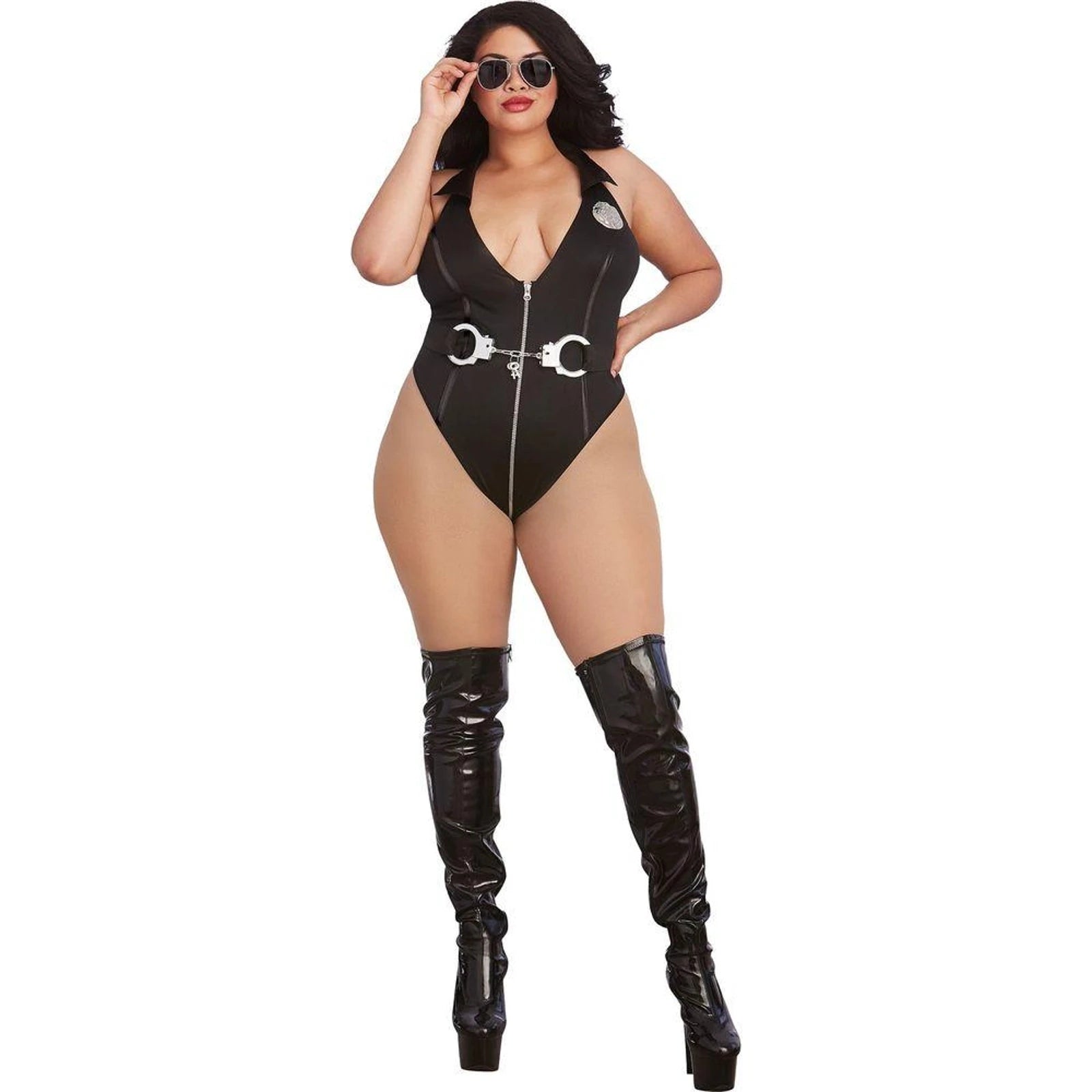 One Size Fits Most 82-118kg Queen "Officer Naughty" Style 11857X