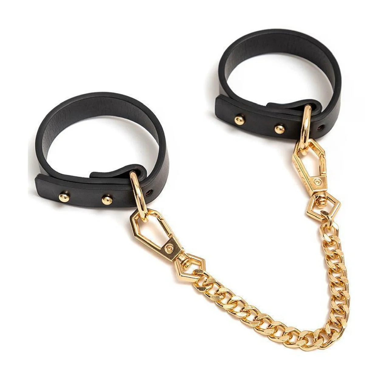 Black & Gold Thin Cuffs