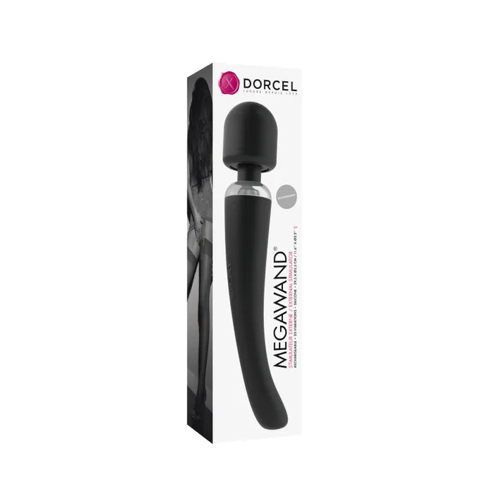 Dorcel Mega Wand External Stimulator - Black