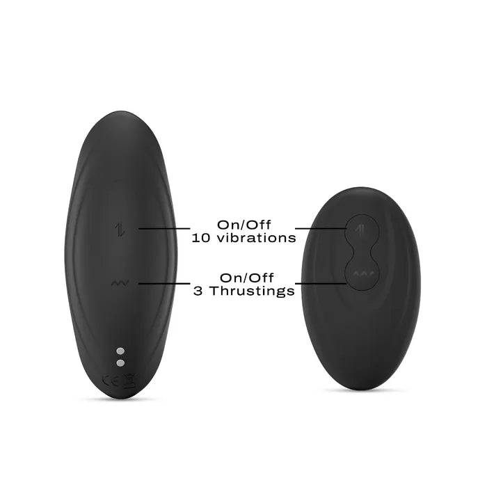 Deep Stormer Remote Control Thrusting & Vibrating Plug