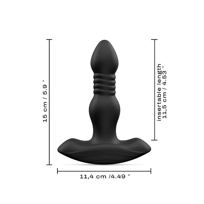 Deep Stormer Remote Control Thrusting & Vibrating Plug