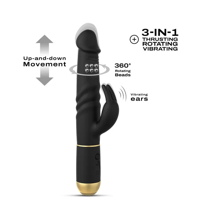 Furious Rabbit 2.0 Thrusting & Rotating Vibrator