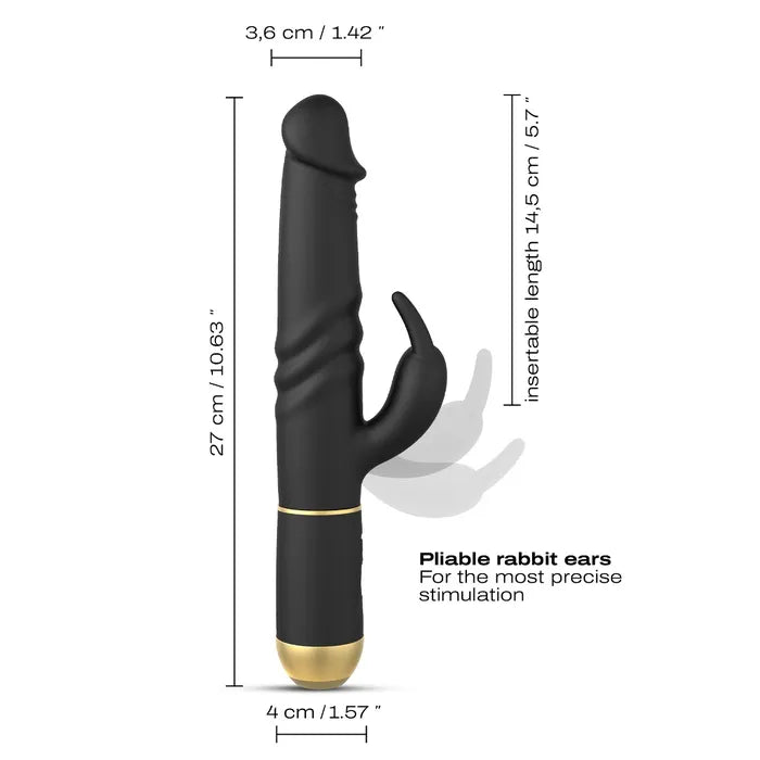 Furious Rabbit 2.0 Thrusting & Rotating Vibrator
