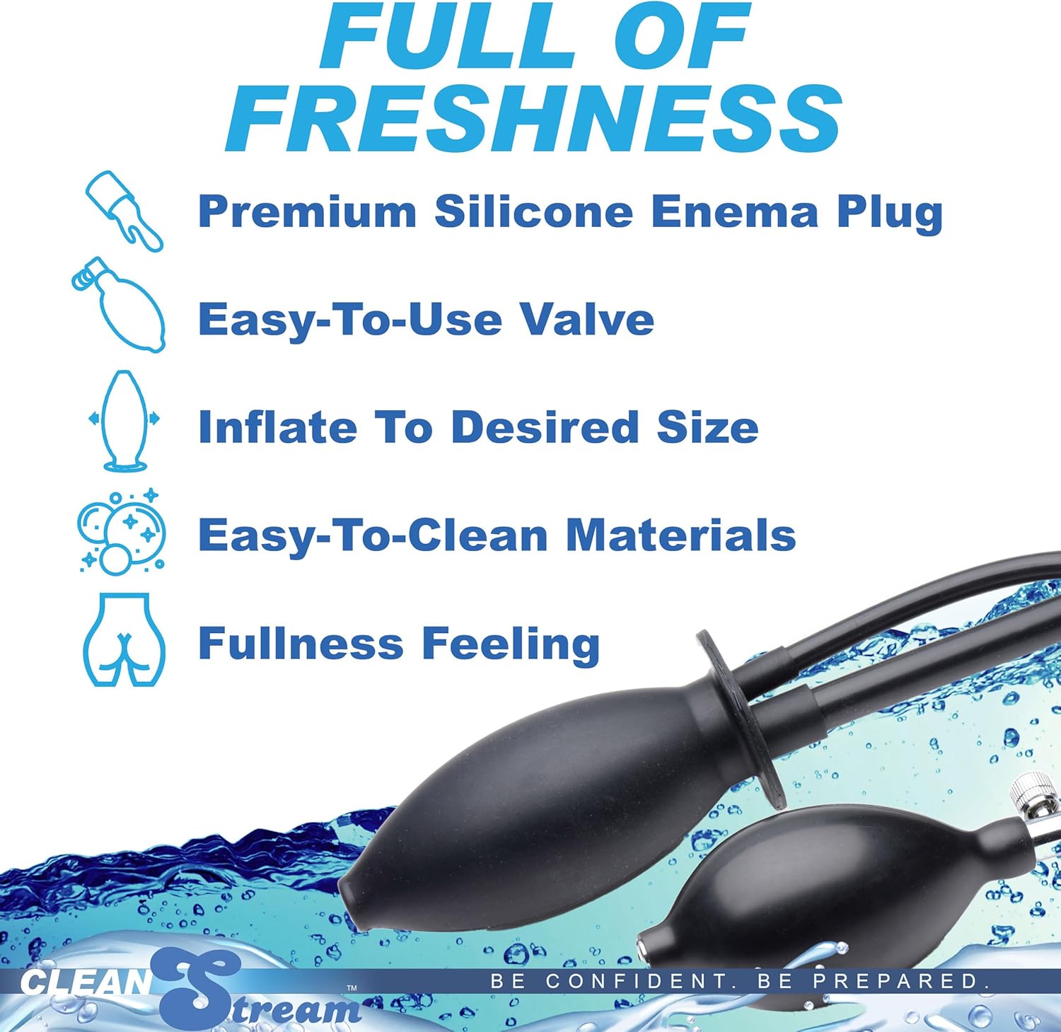 Inflatable Enema Plug