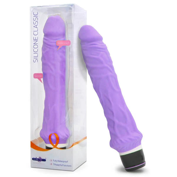 Silicone Classic, Purple 7" Vibe