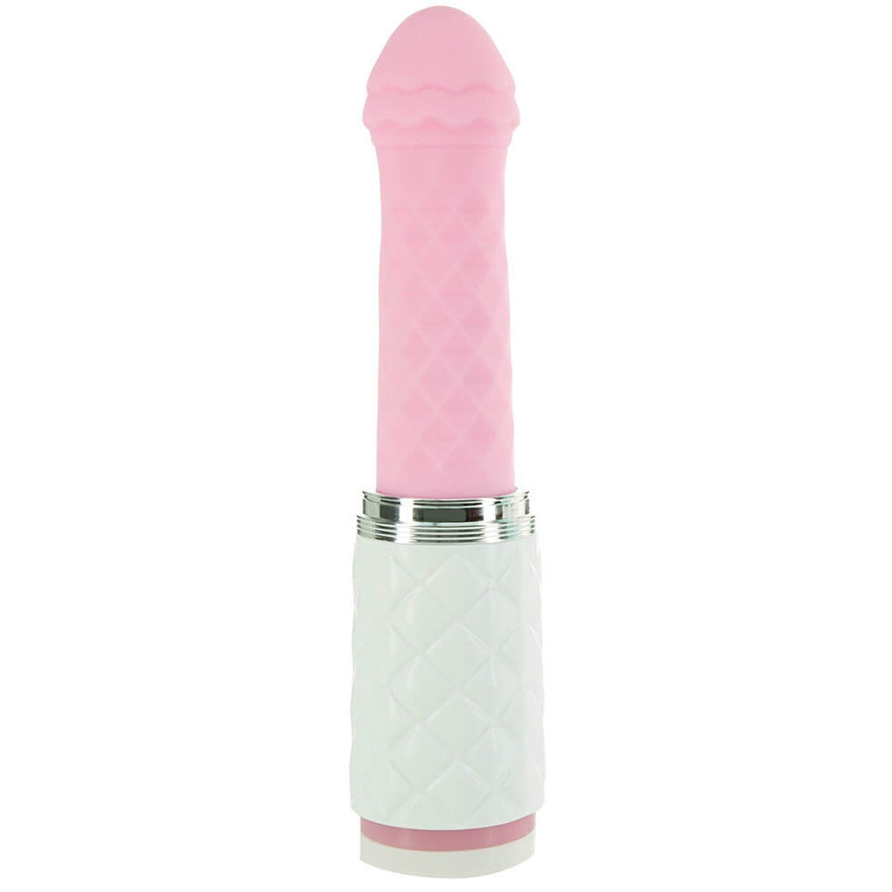 Feisty Thrusting Vibrator - Pink