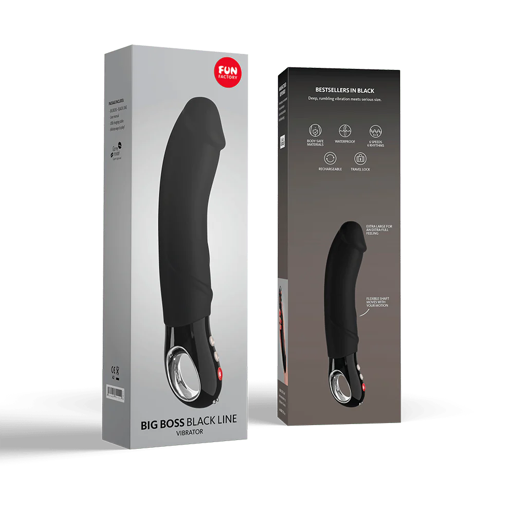 Big Boss Black Line Vibrator