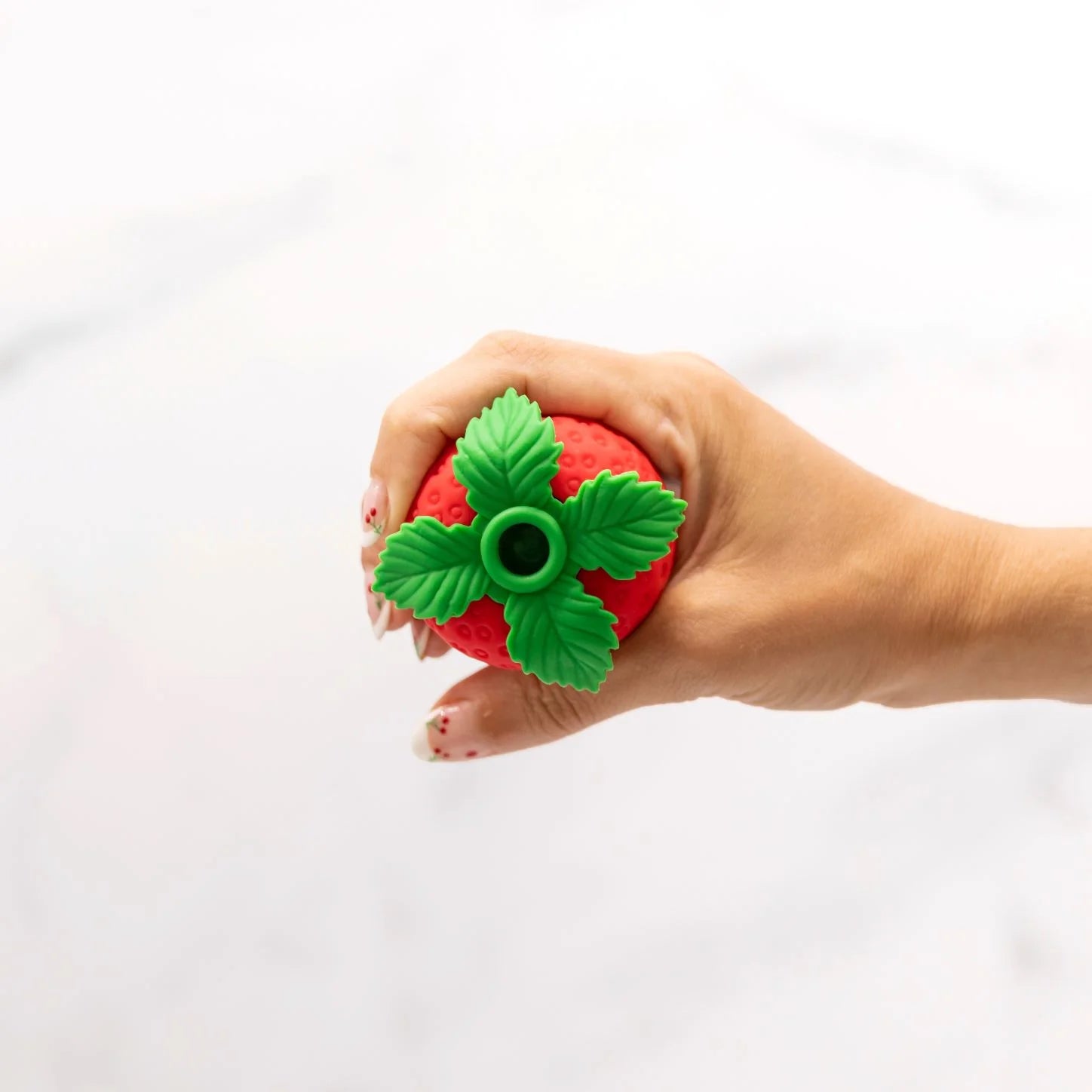 The Official Strawberry Emoji Vibrator Small