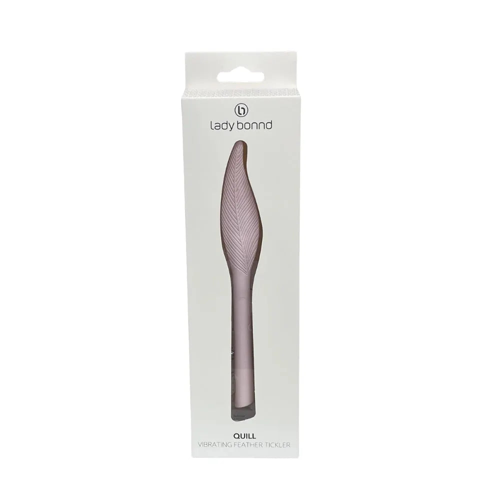 Quill Vibrating Feather Tickler (Pink)