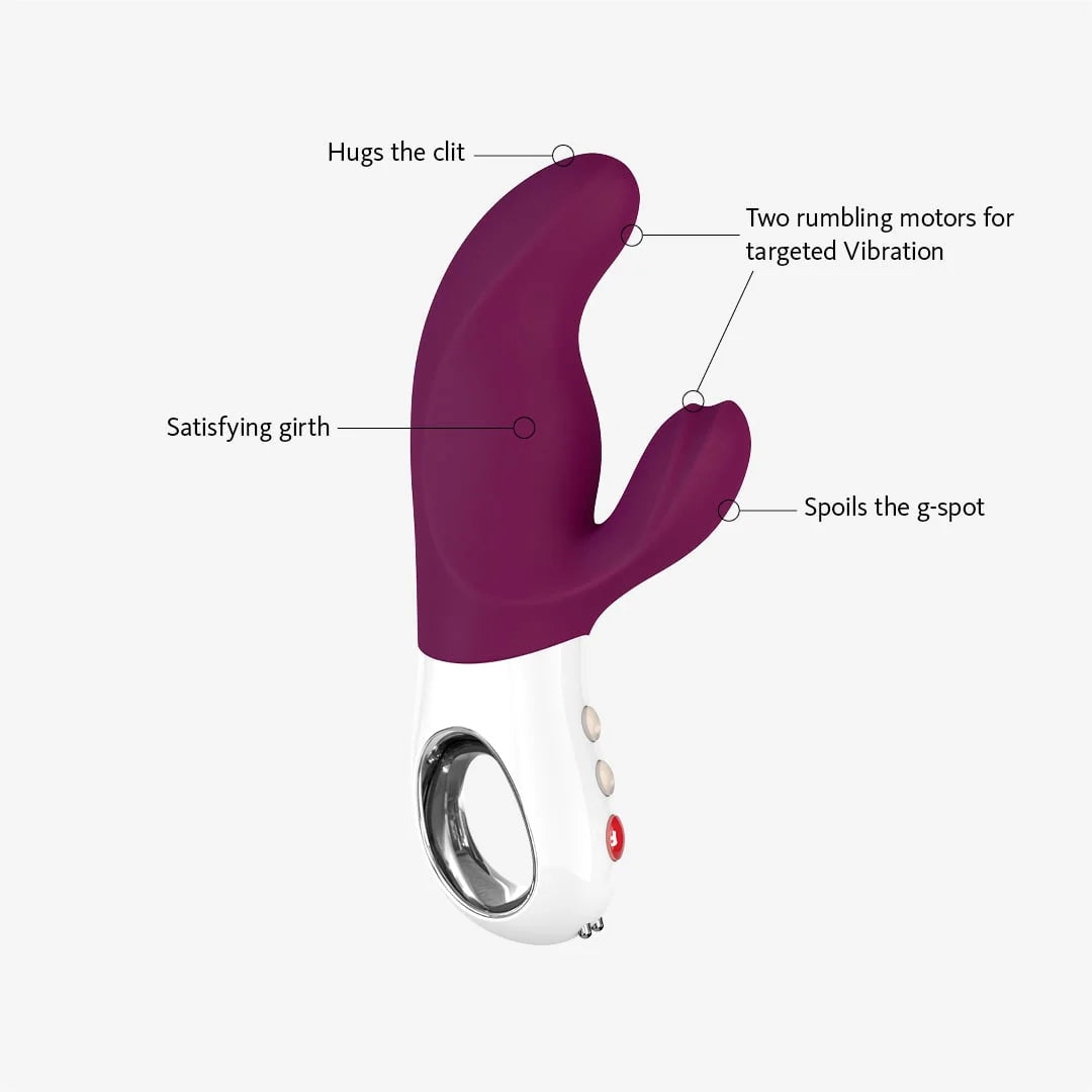 Miss Bi Black Line Dual Action Vibrator