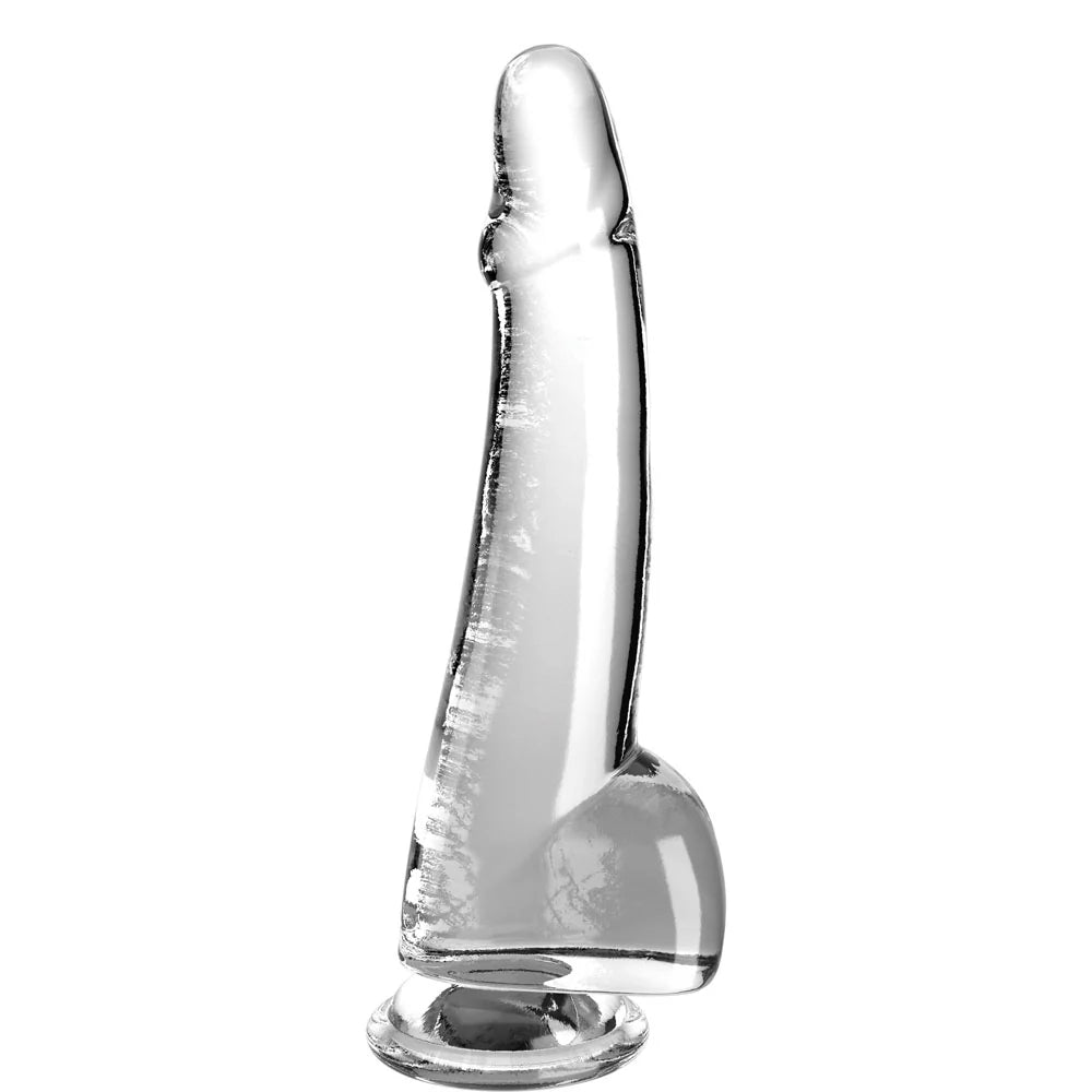 King Cock 10" Clear