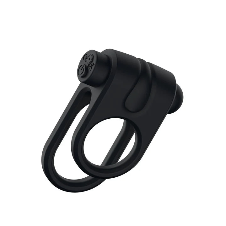 Passion Play Silicone Vibrating Dual Cockring