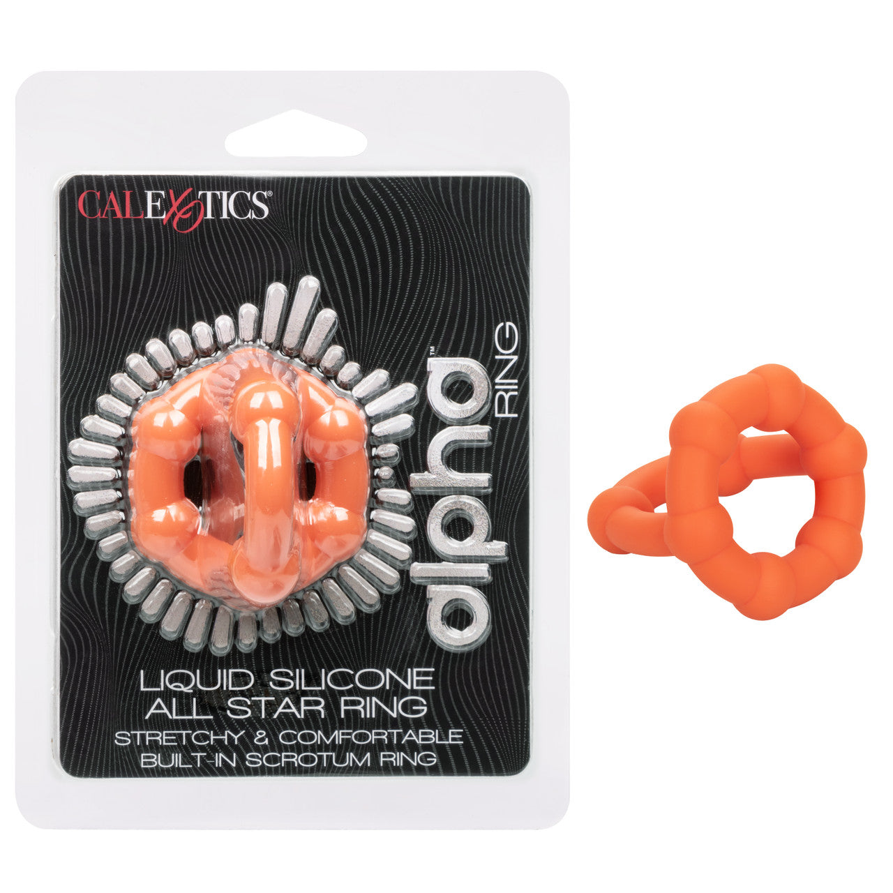 Alpha Ring Large - Orange