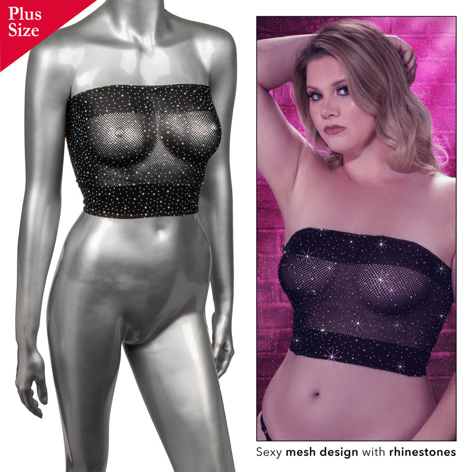 Bandeau Top Plus Size Fits Up to 3X