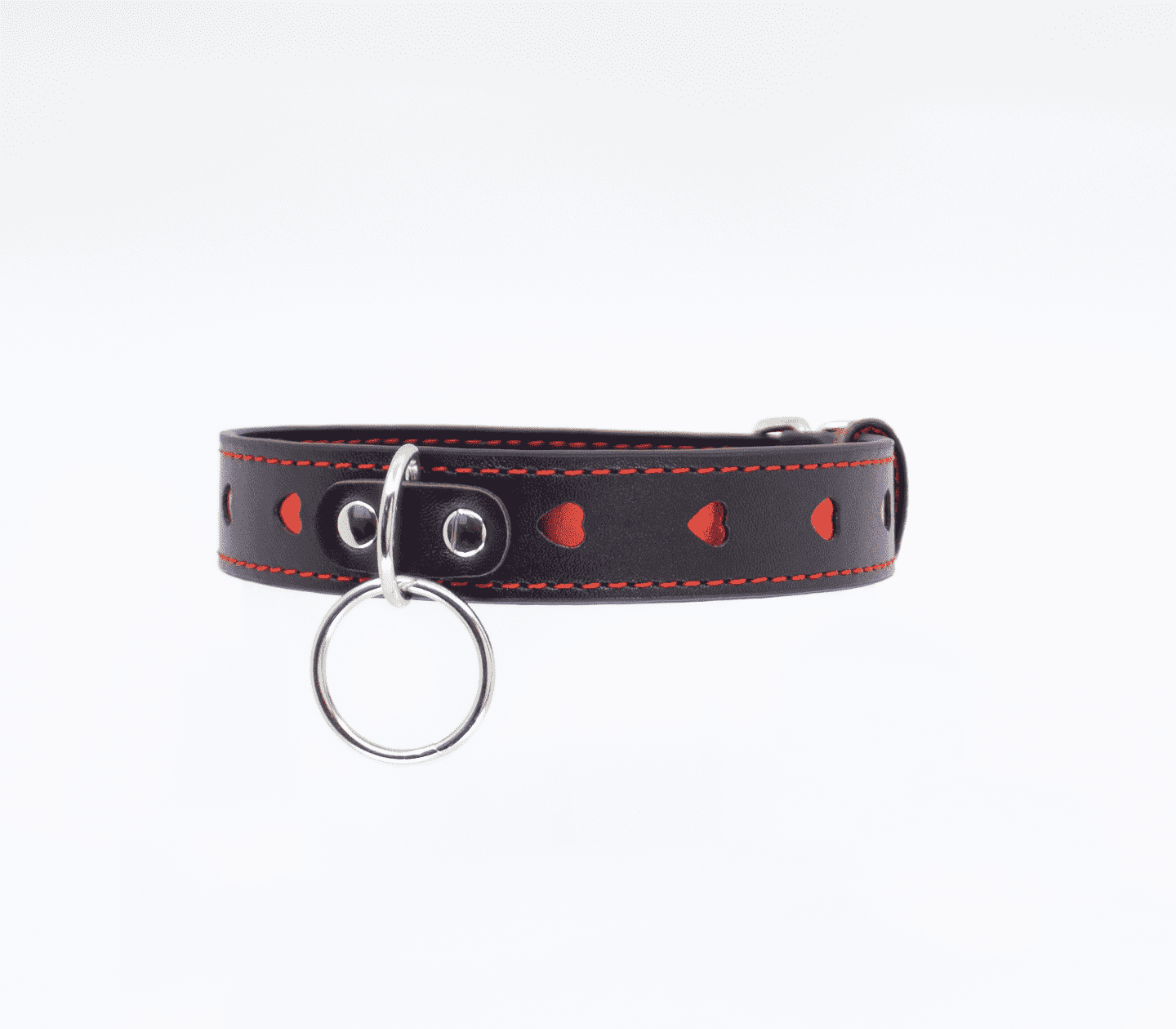 Black & Red Collar