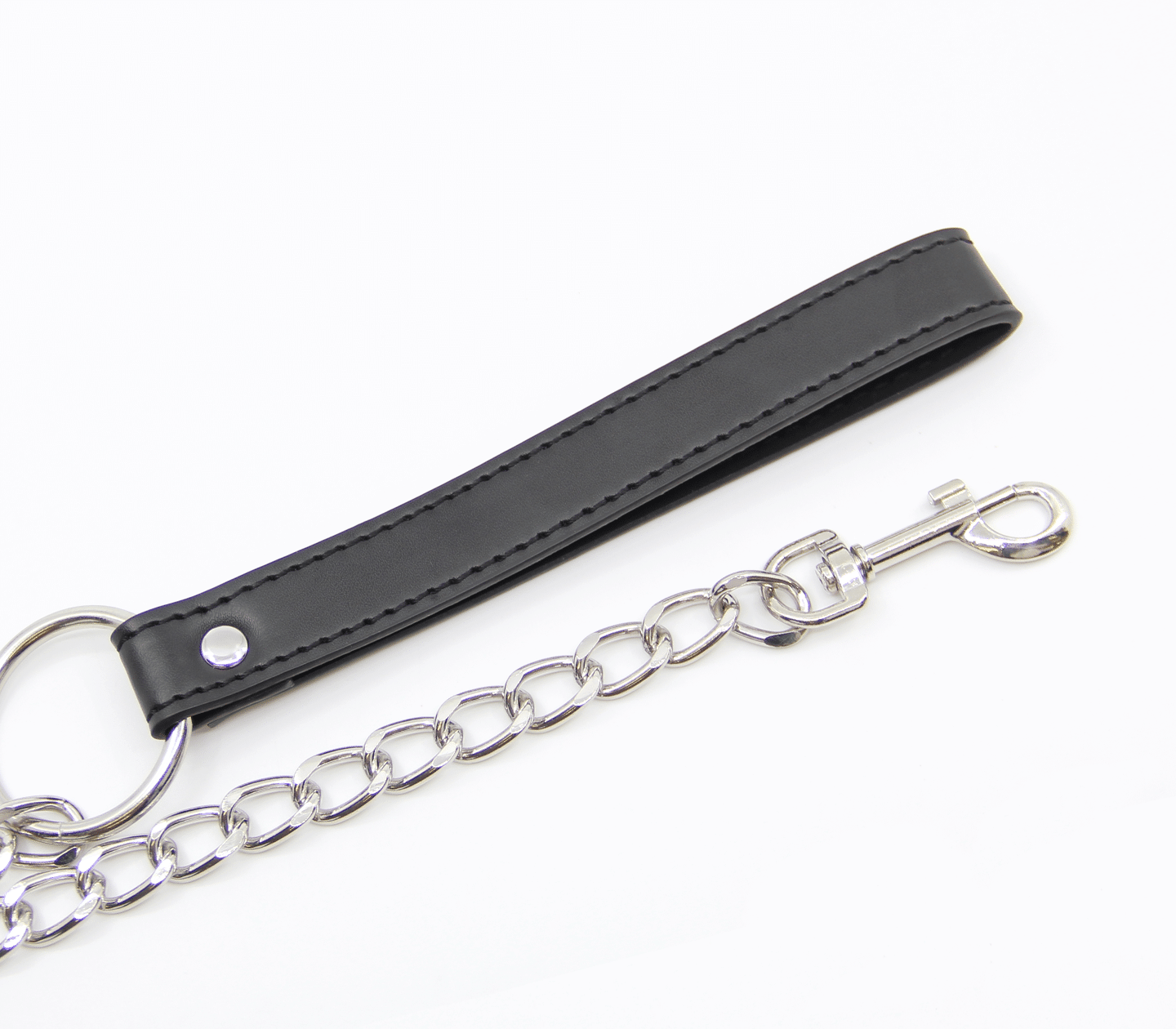 Chain Lead Black Handle