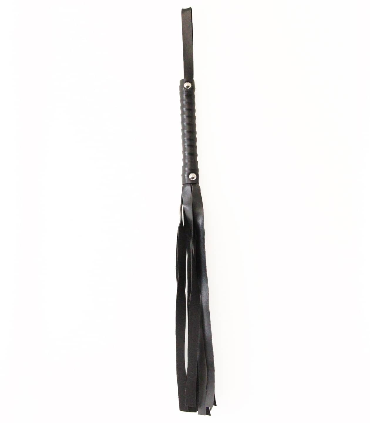 Black PU Flogger