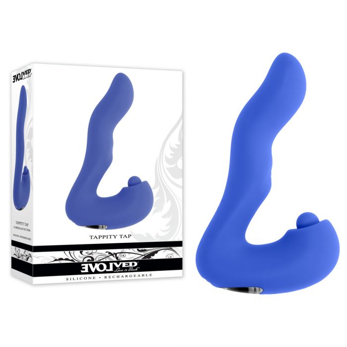 Tappity Tap Silicone Rechargeable Vibrator