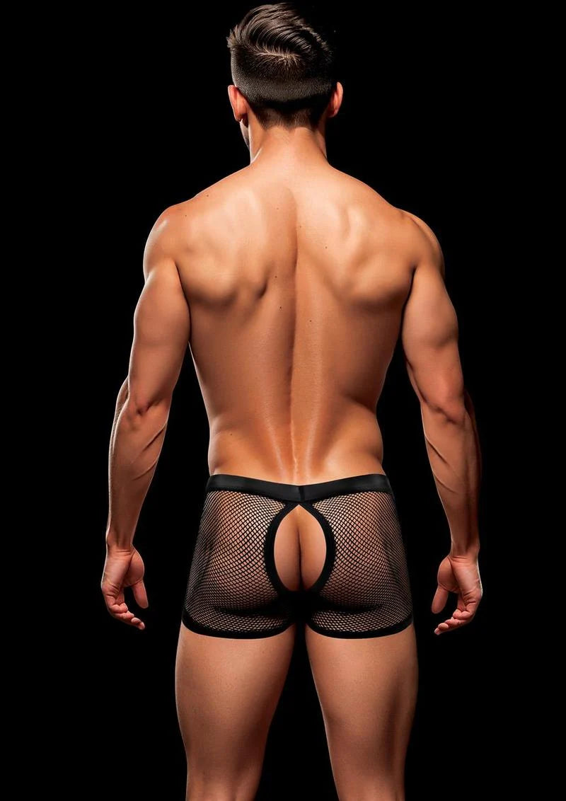 Snap Down Mesh “Show Me” Boxer Brief M/L
