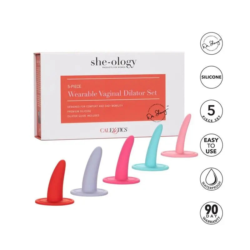 5-Piece Wearable Vaginal Dilator Set