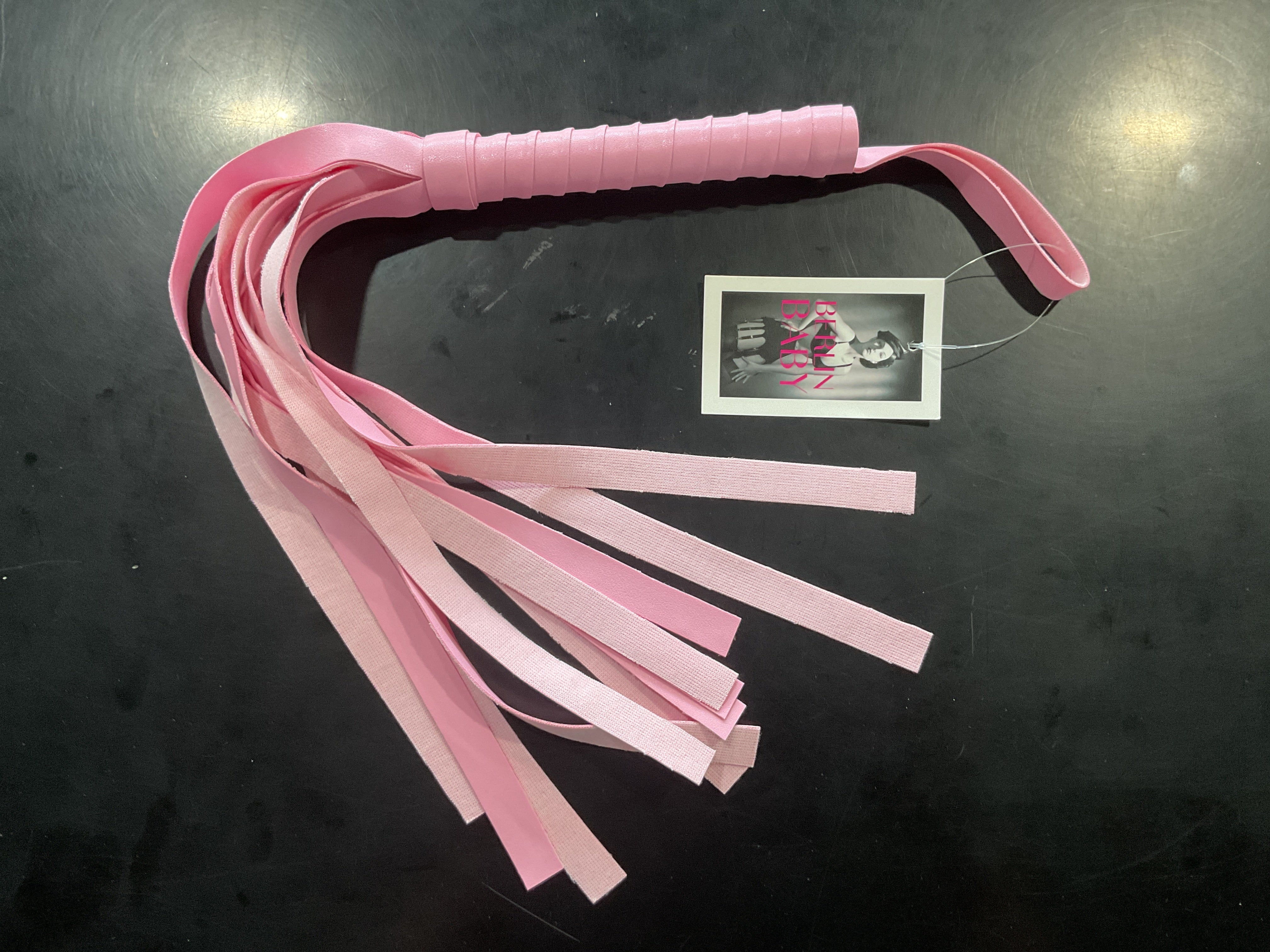 Pink PU Flogger