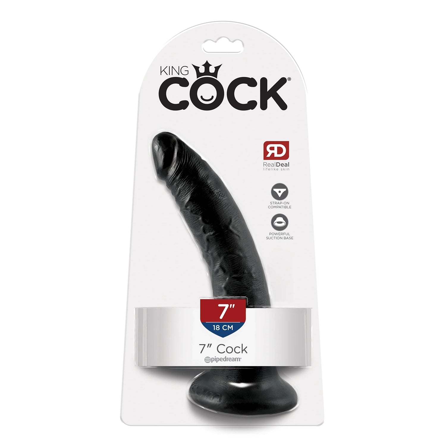 King Cock 7" Black