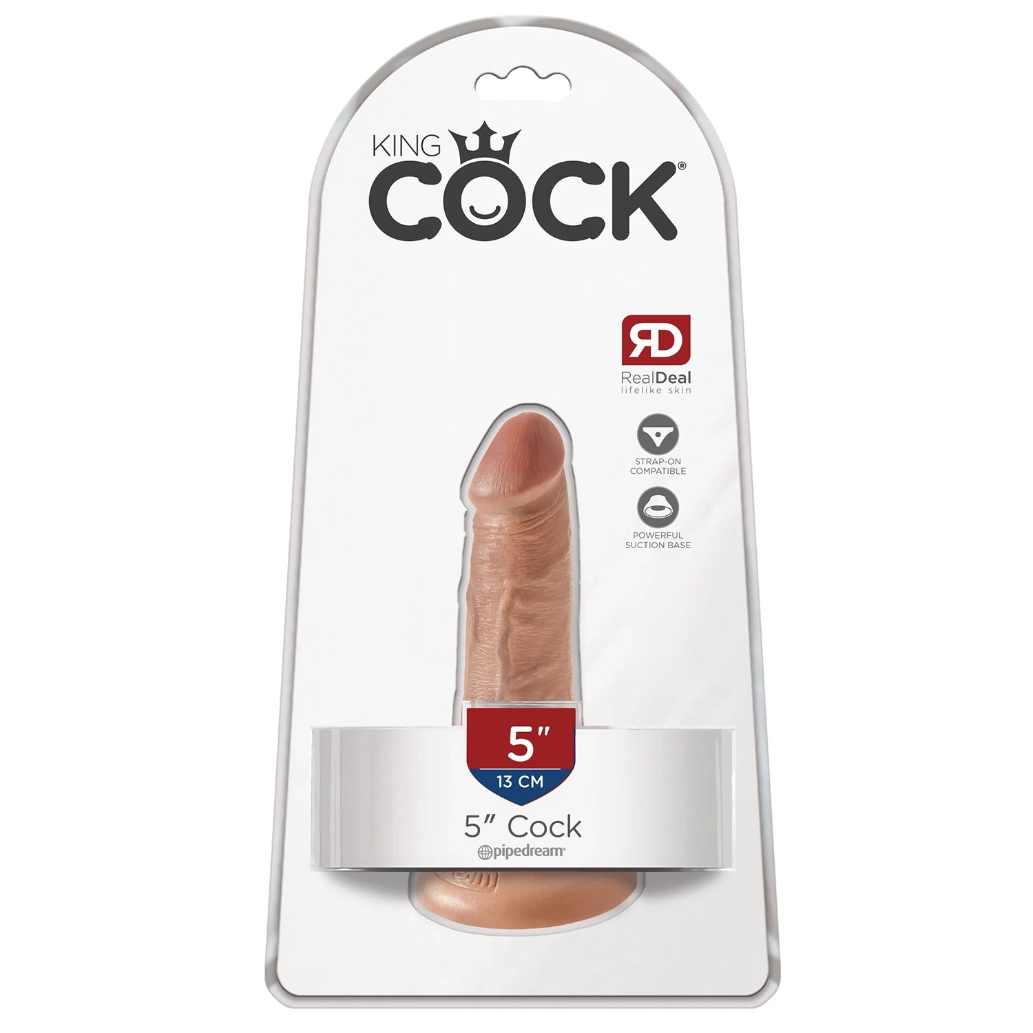 King Cock 5" Flesh