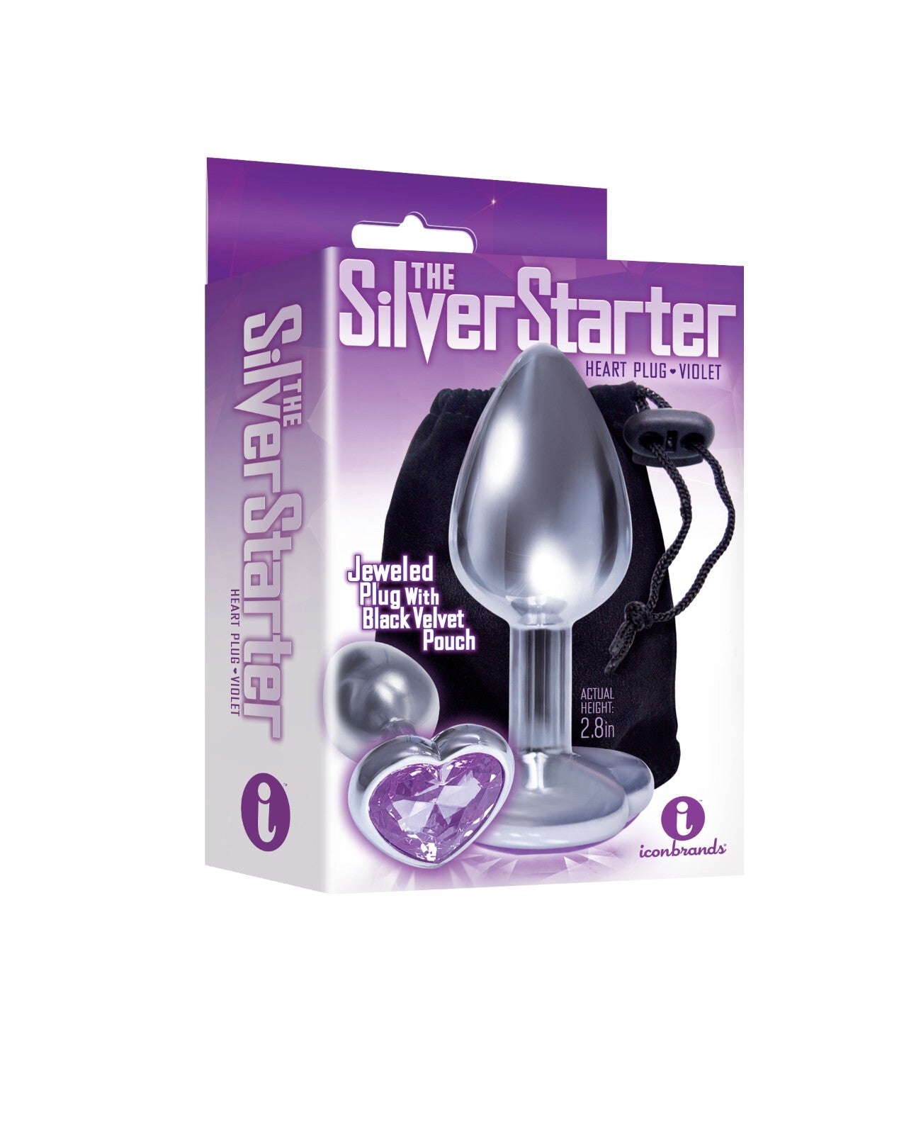 The Silver Starter Jeweled Plug