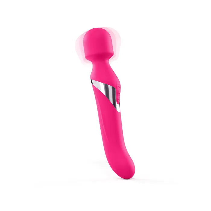 Dual Orgasms Vibrator & Clitoral Stimulator - Magenta