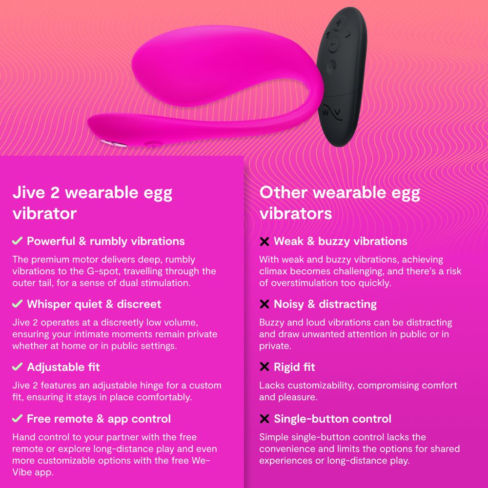 We Vibe Jive 2 Electric Pink