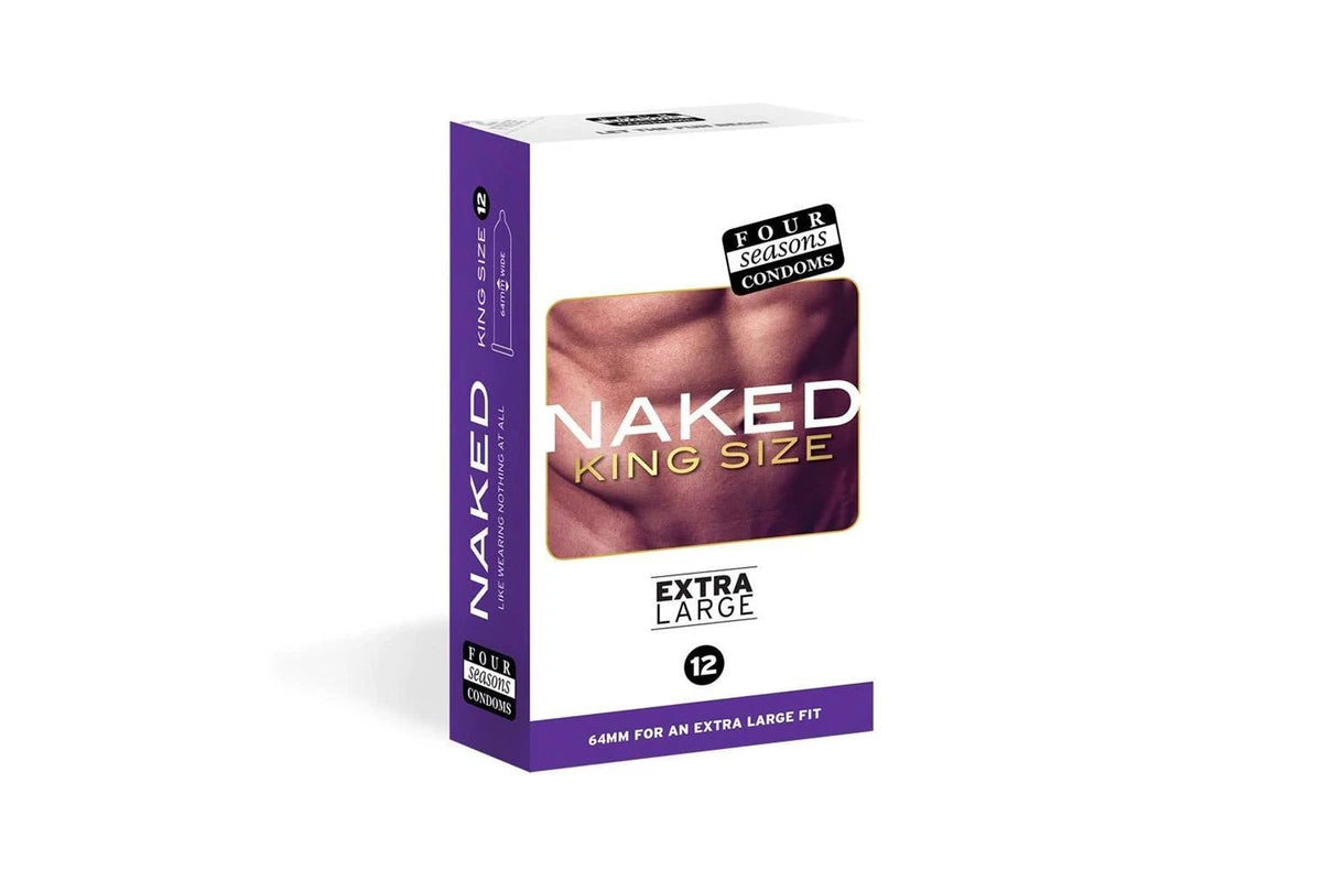 Naked King Size 64mm Condom 12 Pack