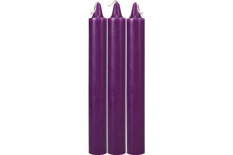 Japanese Drip Candles Purple