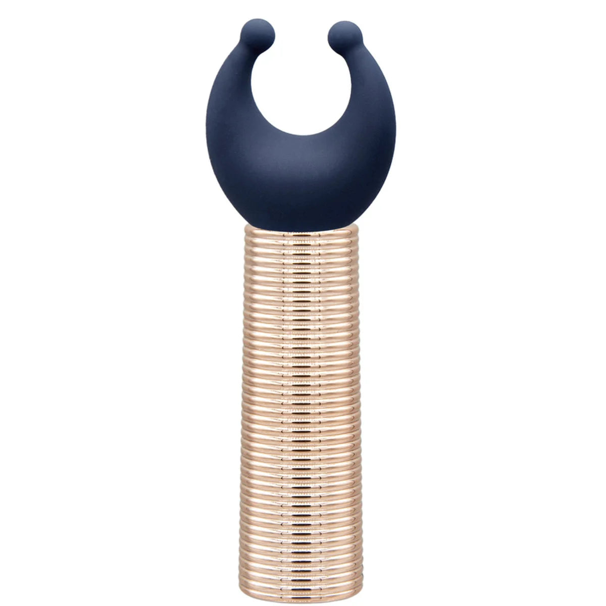 Secrets Desires Luxurious 6 Piece Mini Massager Set- Navy Blue/Rose Gold