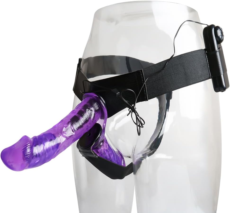 Multi-Speed Vibrating Strap-On