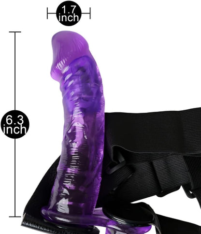 Multi-Speed Vibrating Strap-On