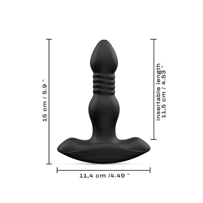 Deep Stormer Remote Control Thrusting & Vibrating Plug