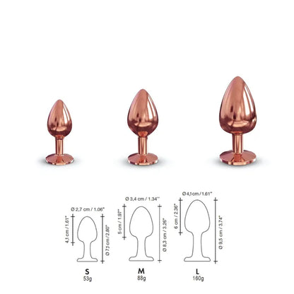 Diamond Plug L - Rose Gold