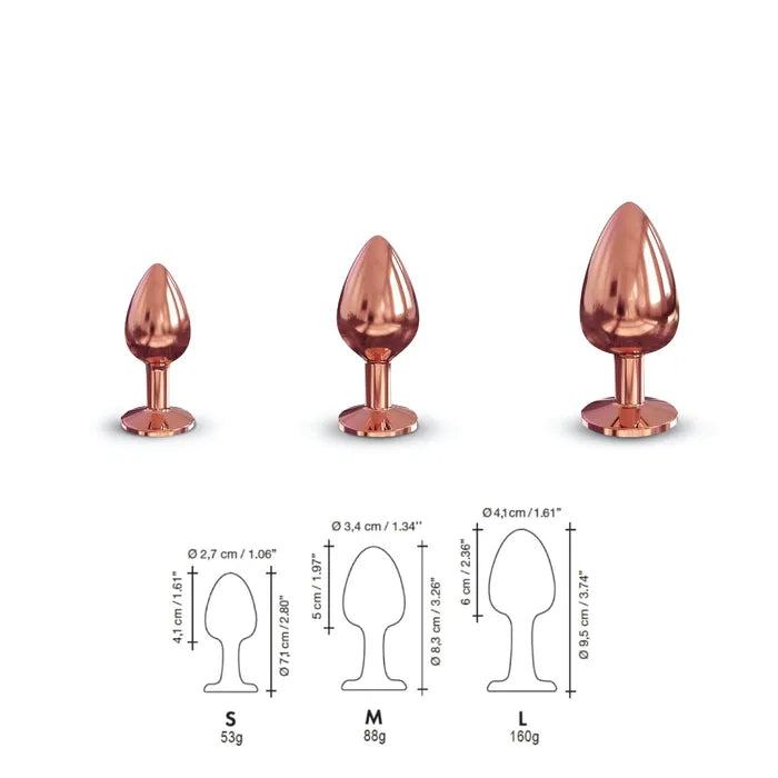 Diamond Plug L - Rose Gold