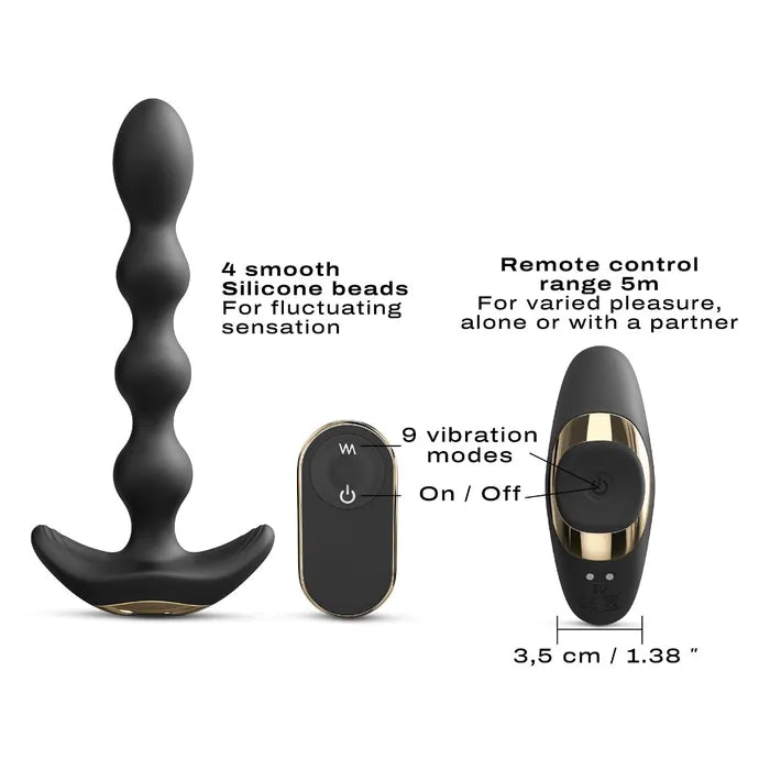 Flexi Balls Remote Controlled Vibrating Anal Beads