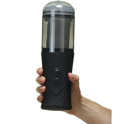 Thrust Blow Rechargeable Thrusting Masturbator with Suction Cup
