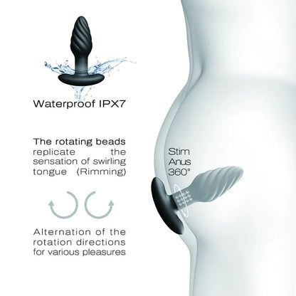 Spin Plug Silicone Rotating Plug