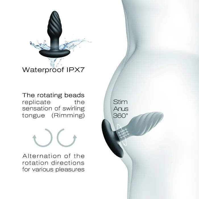 Spin Plug Silicone Rotating Plug