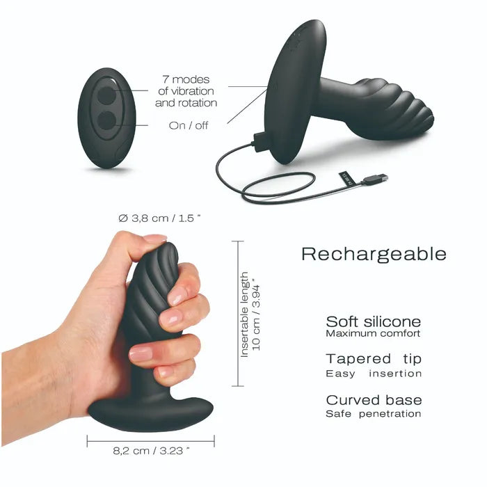 Spin Plug Silicone Rotating Plug