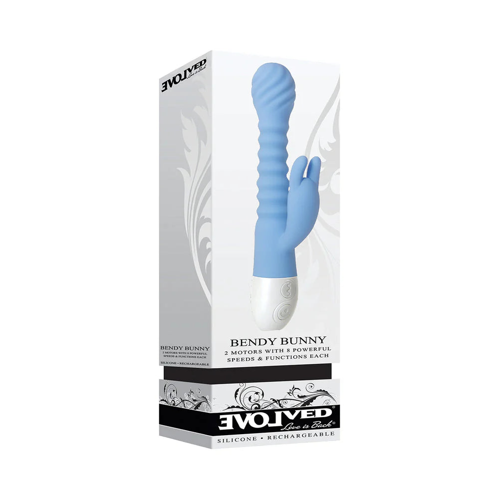 Poseable Bunny Silicone Rechargeable Vibrator