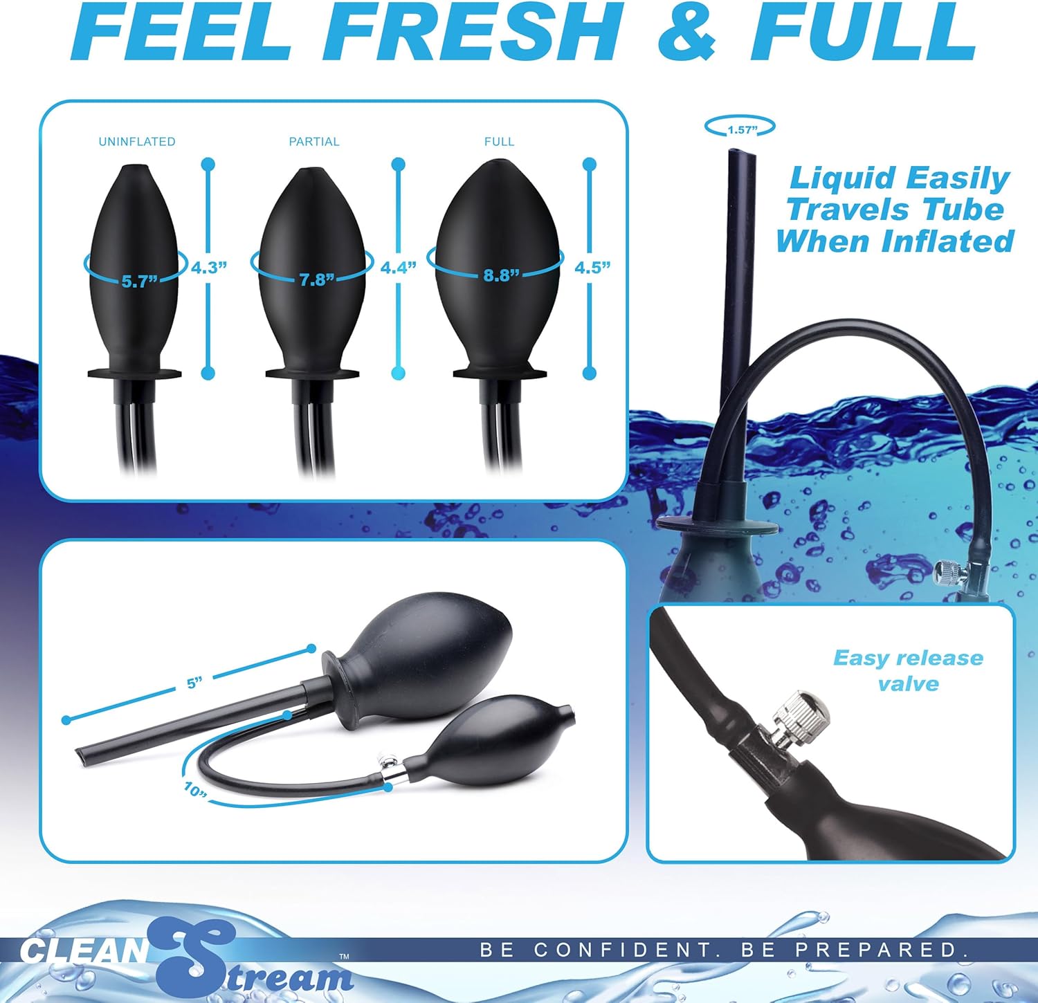 Inflatable Enema Plug