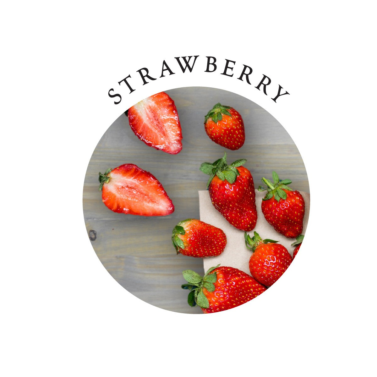 Strawberry Flavoured Edible Heart Shaped Candle