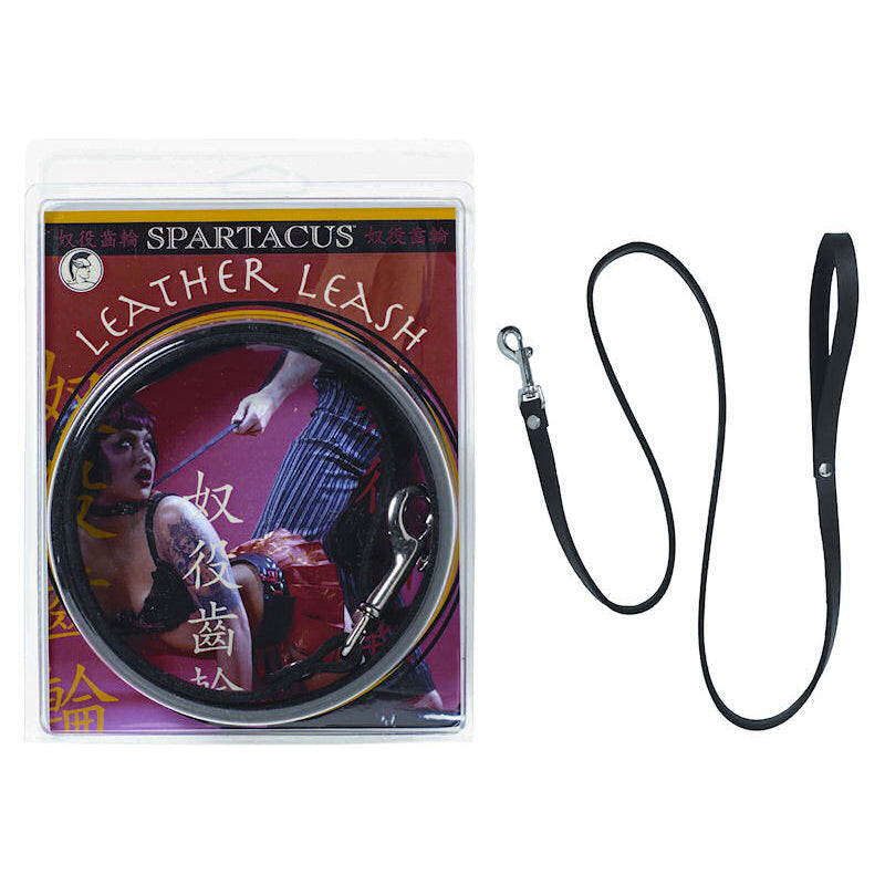 4' Leather Leash