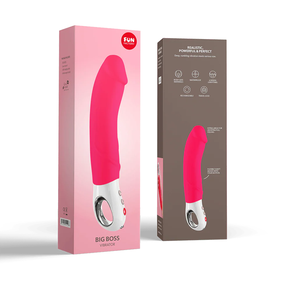 Big Boss Vibrator Pink