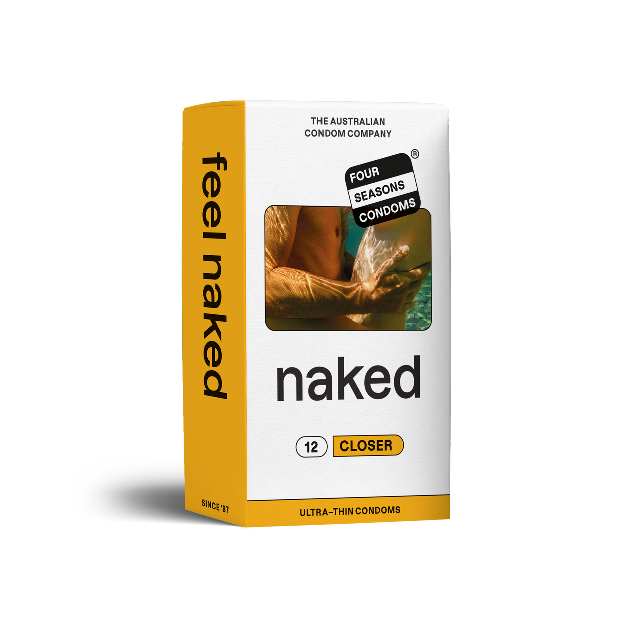 Naked Closer 49mm Condoms 12 Pack